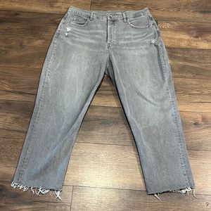 OldNavy sky-hi straight extra high rise size 18 button fly